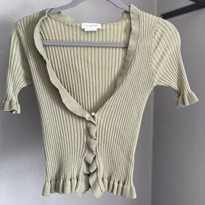 Lovers and Friends Carissa Ruffle Sweater